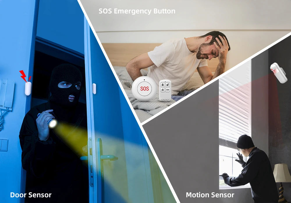 Security Wifi GSM Alarm Systems