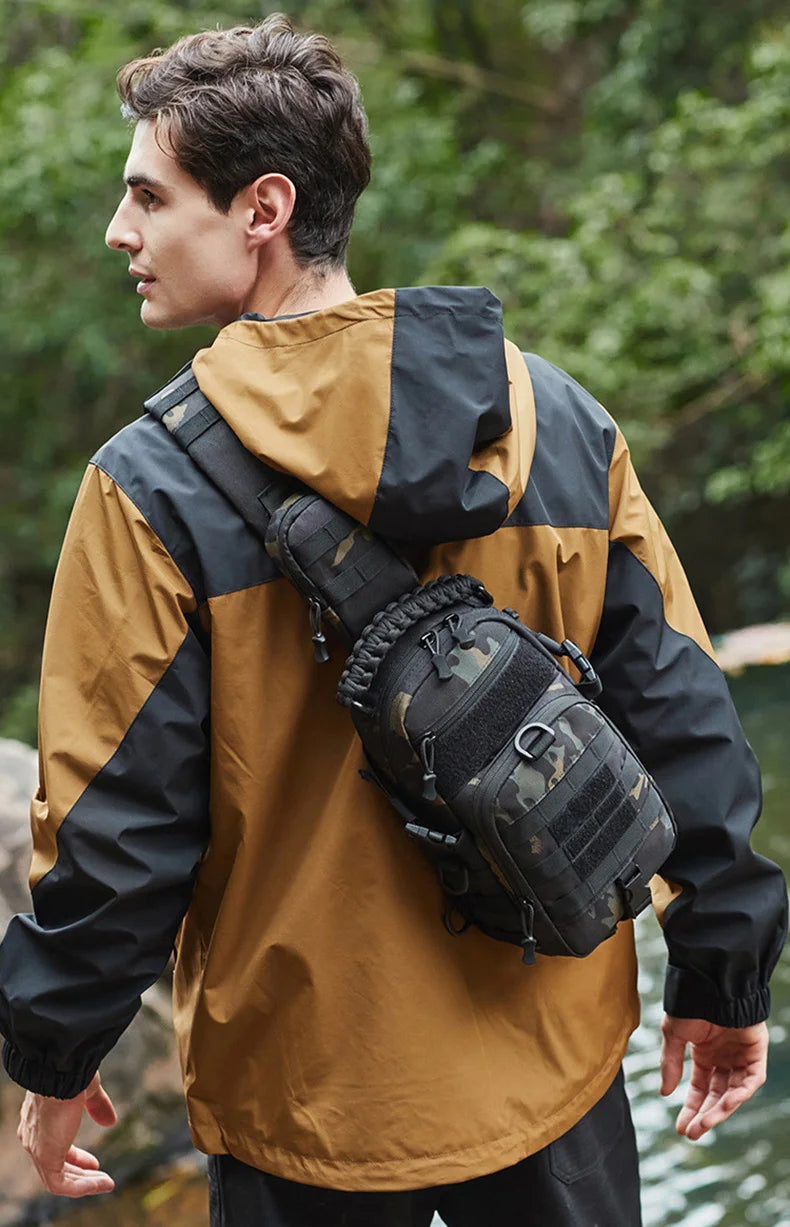 Men's Camping Chest Bag