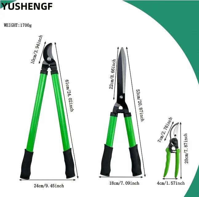 3pcs/set Garden Tools Set