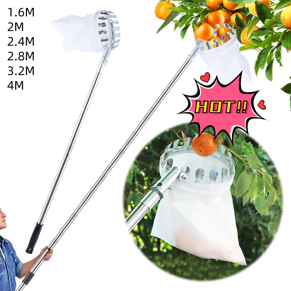 Fruit Picker Pole with Storage Bag