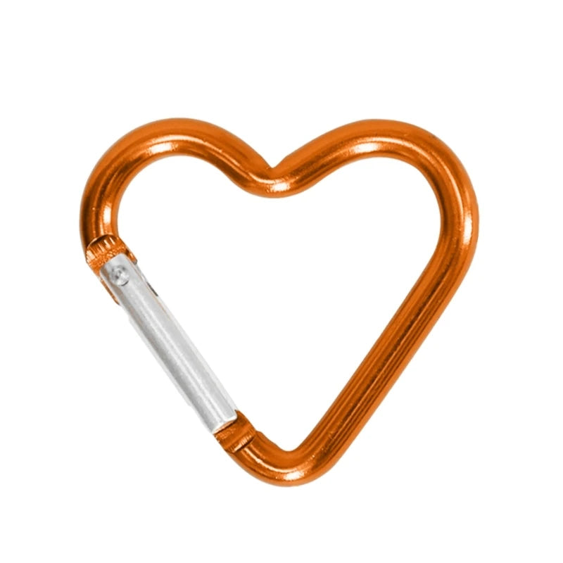 Aluminum Outdoor Star Shaped Spring Locking Carabiner Clip