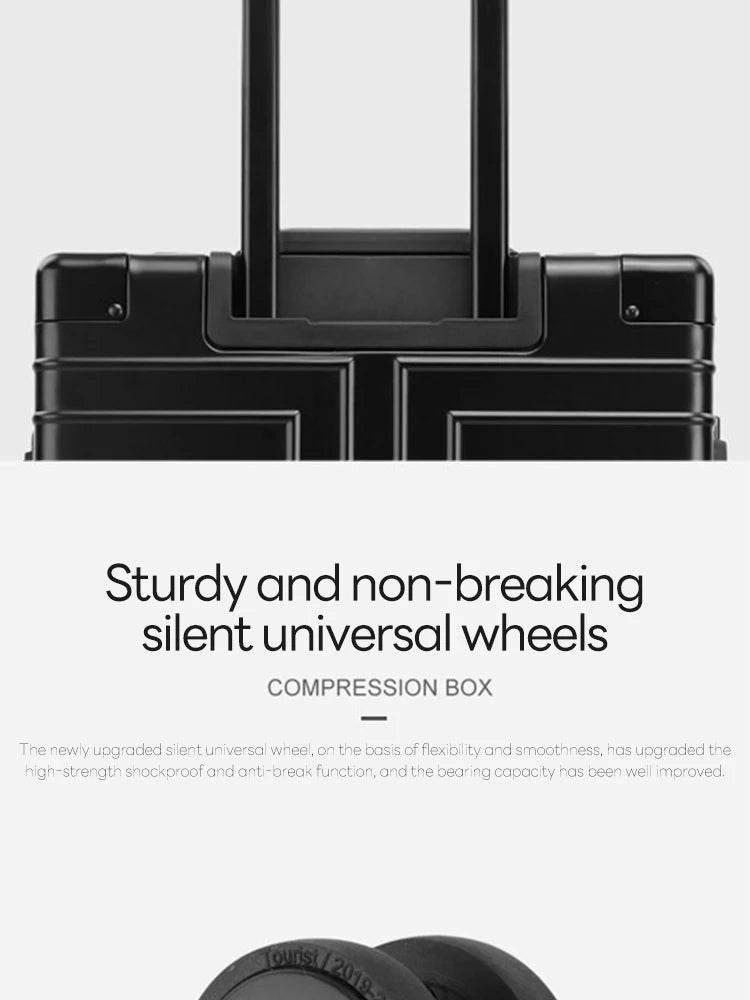 100% Aluminum-magnesium Travel Suitcase