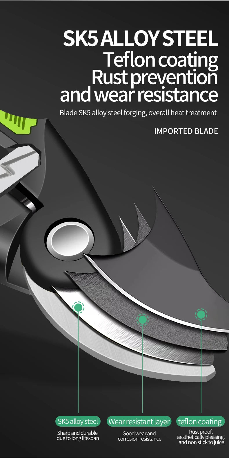 Industrial Grade Pruning Shears