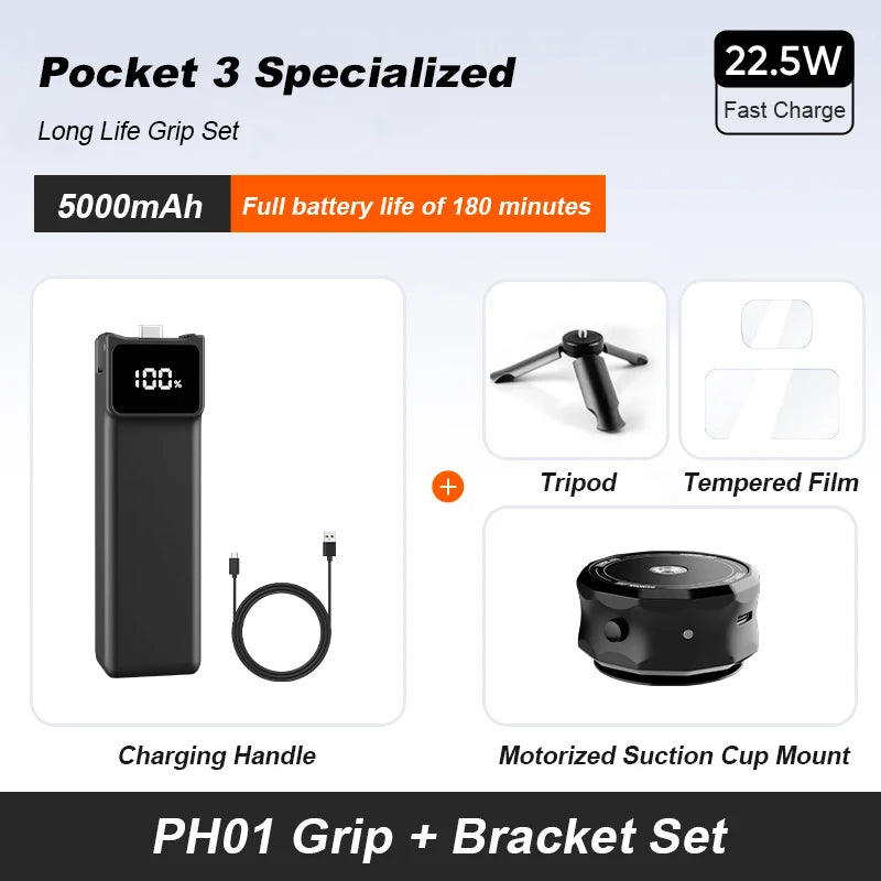 Charging Handle for DJI Osmo Pocket 3
