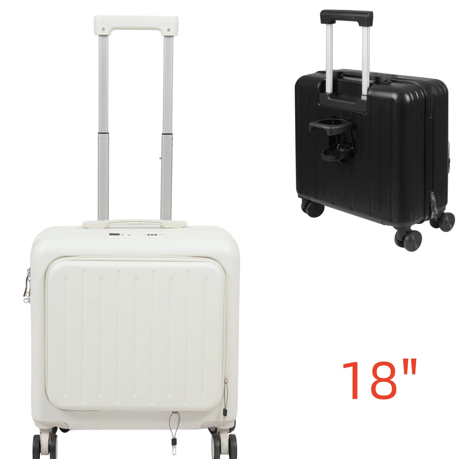 Front Opening Boarding Suitcase