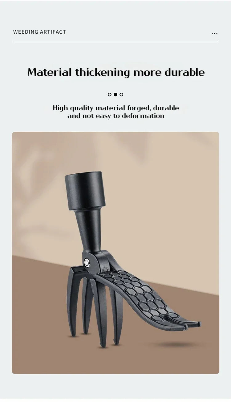 Stand Up Weed Puller Tool