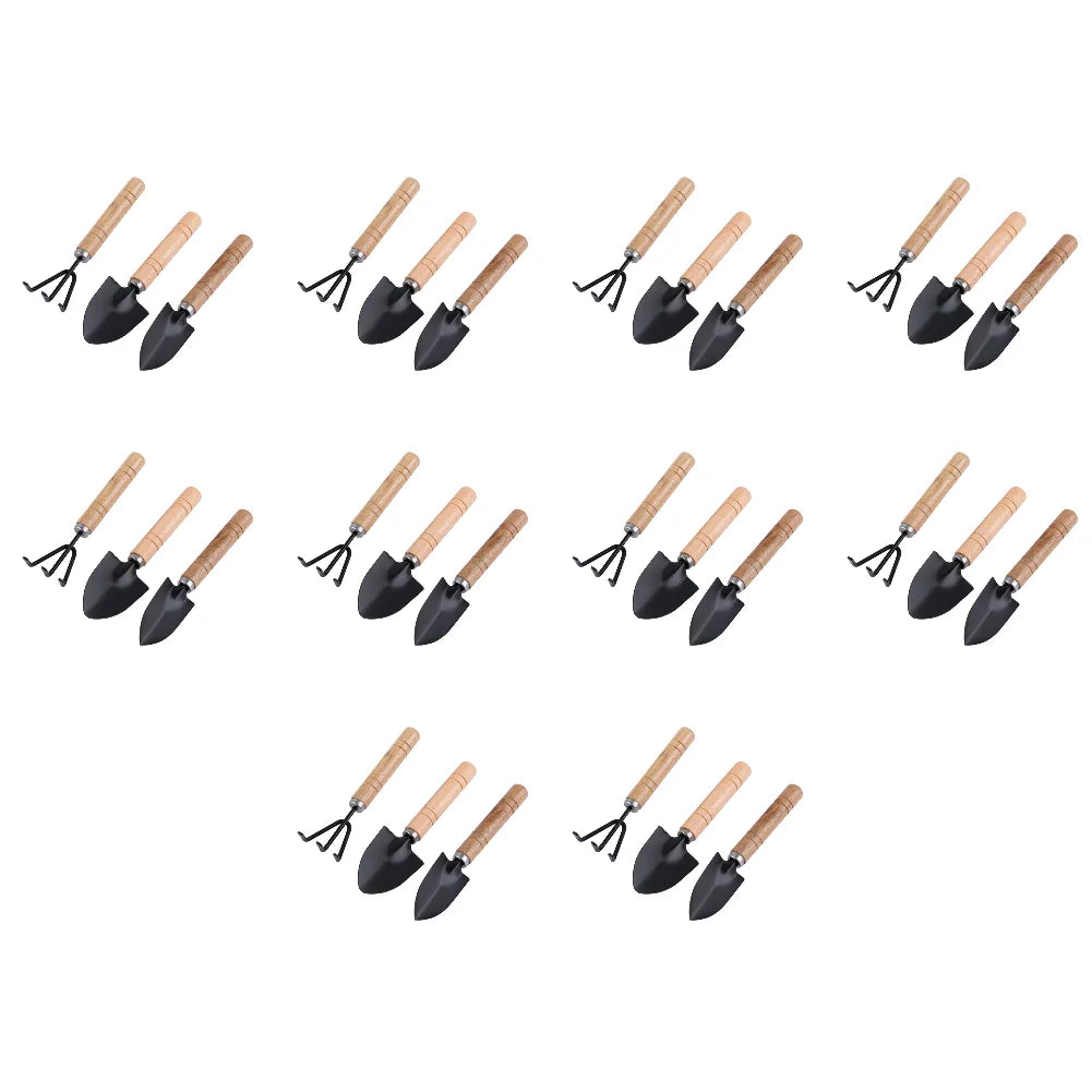 3Pcs/Set Shovel Rake Mini Garden Tools for Kids