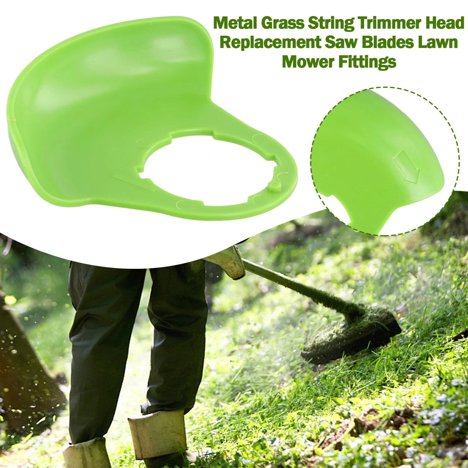 1pc Brush Cutter Cordless Grass Guard Protective Cover