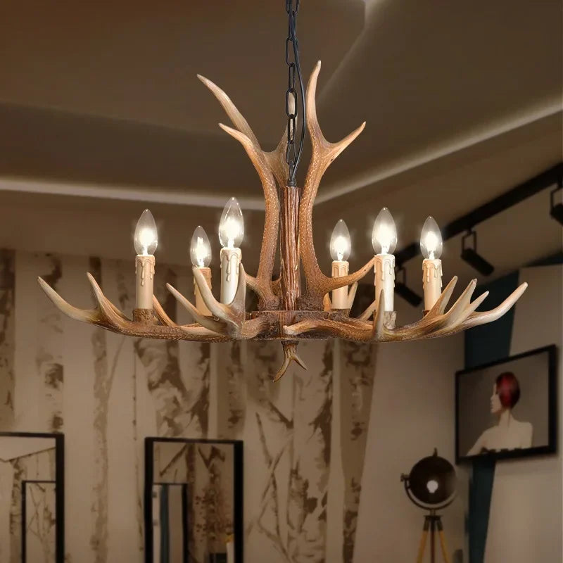 Nordic Antler Pendant Light