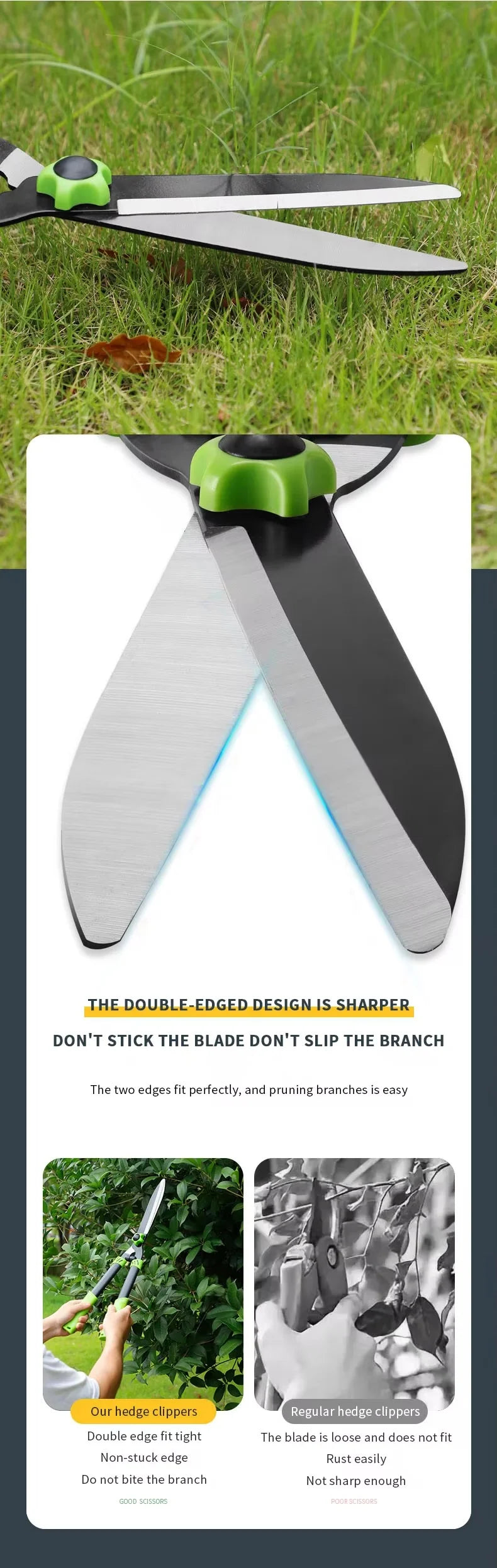 High-Strength Steel Pruning Shears