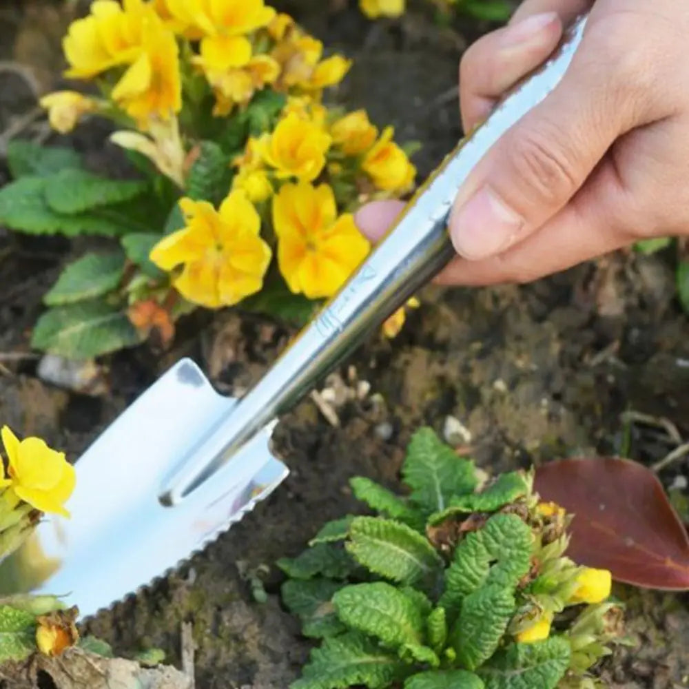 Stainless Steel Gardening Spade Digging Weeding Garden Shovel