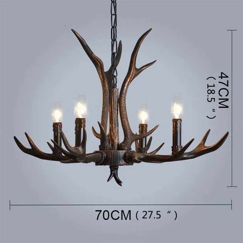 Nordic Antler Pendant Light