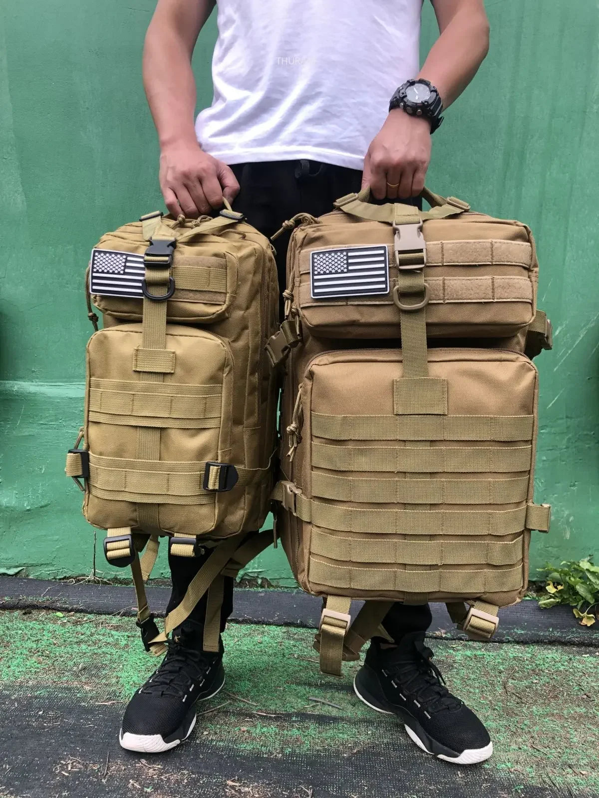 Nylon Waterproof Fishing Hunting Backpack