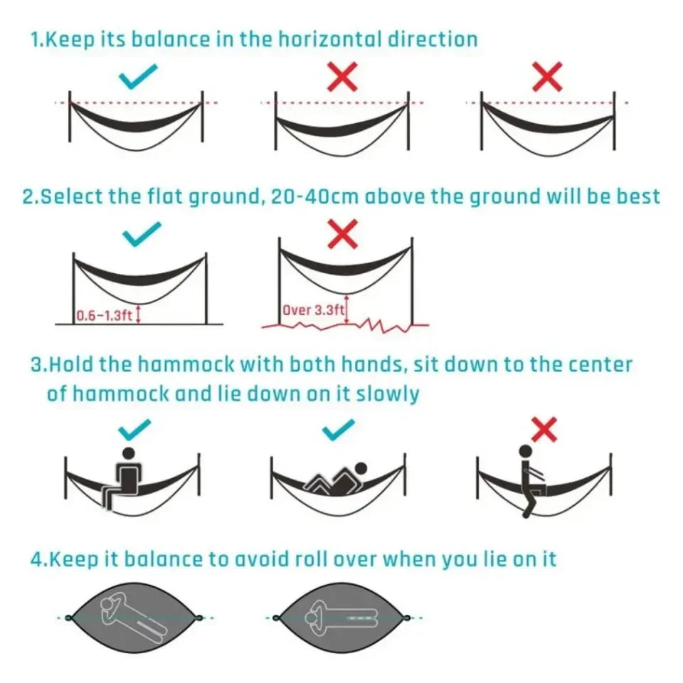 Outdoor Camping Hammock