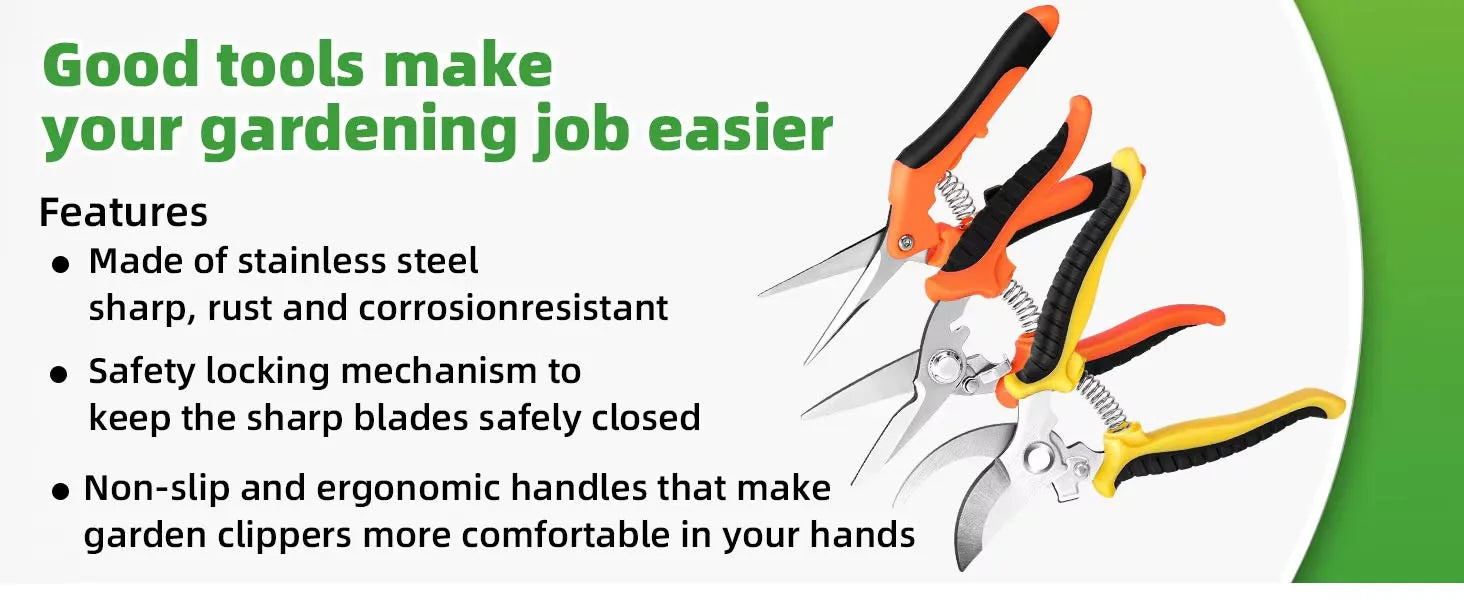 3PCS Gardening Scissors Set
