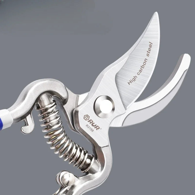 8 Inch Wood handle pruner Shears