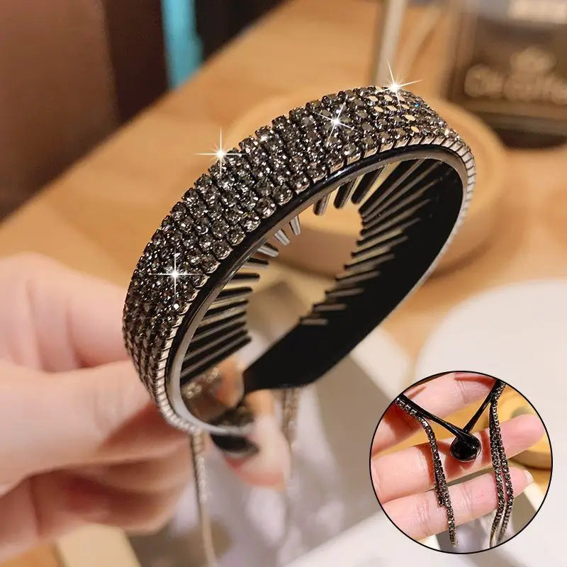 Rhinestone Hair Claw Clip