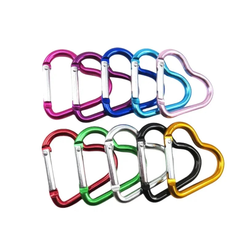 Heart Shape Keychain Clip
