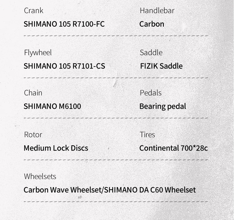 Full Carbon E-Shift Road Bike