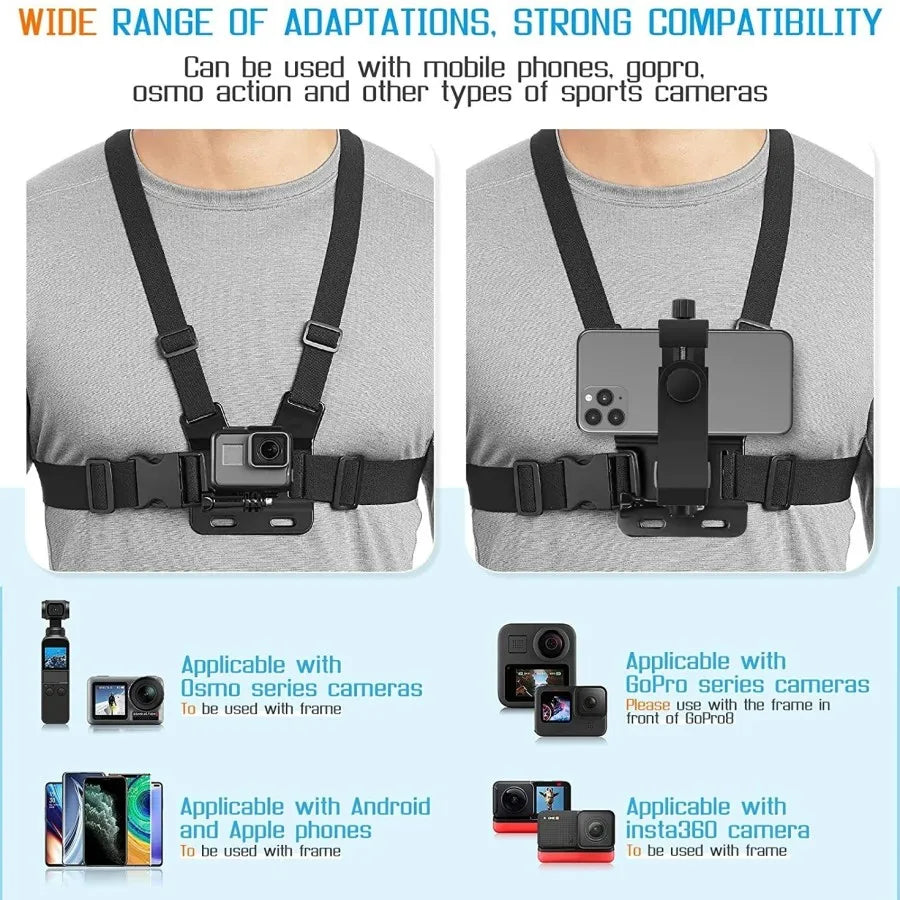Action Camera Chest Harness