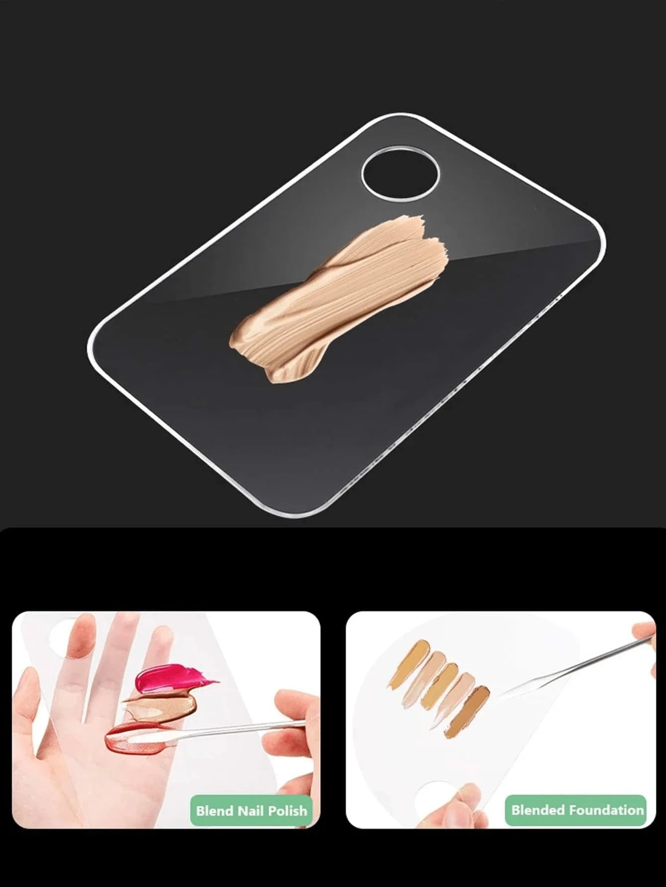 Acrylic Makeup Palette Spatula