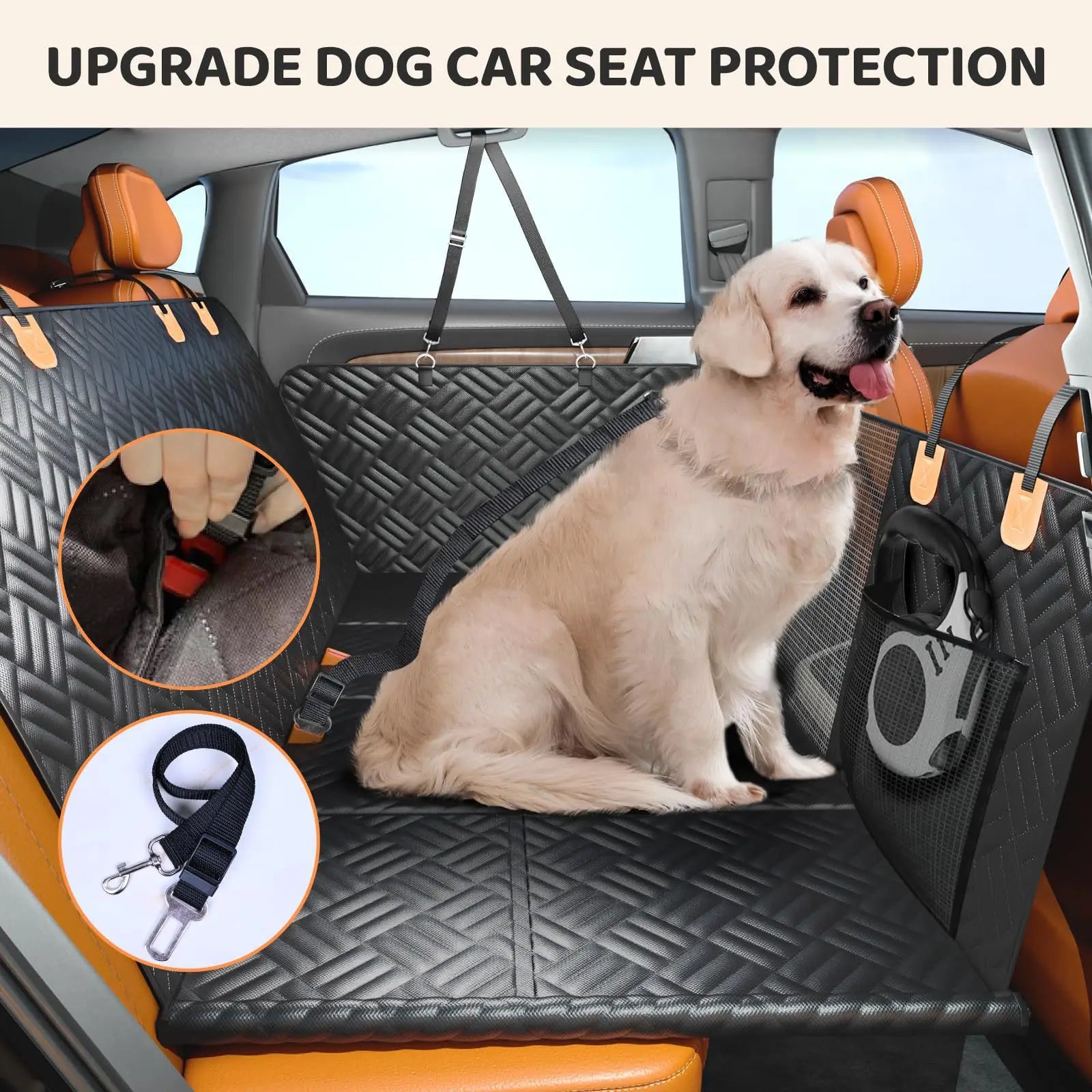 Pet car seat cushion