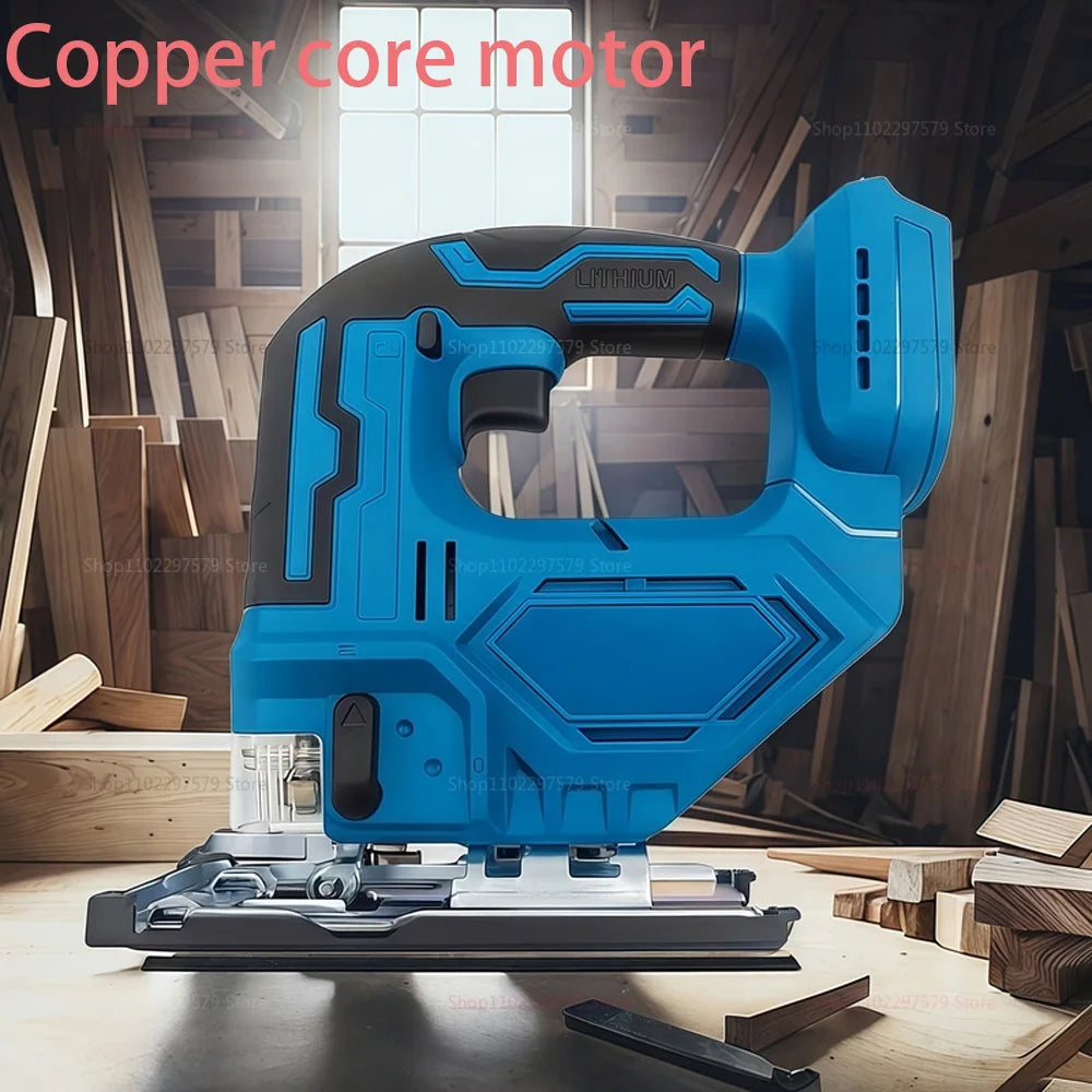 Electric arc-shaped brush saw