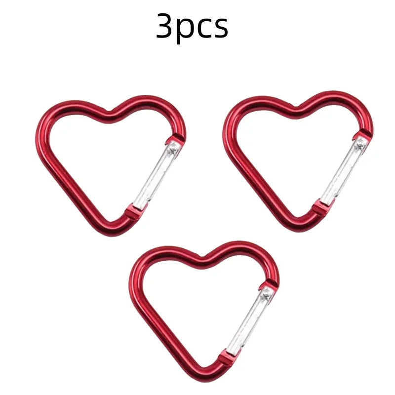 Heart Shape Keychain Clip