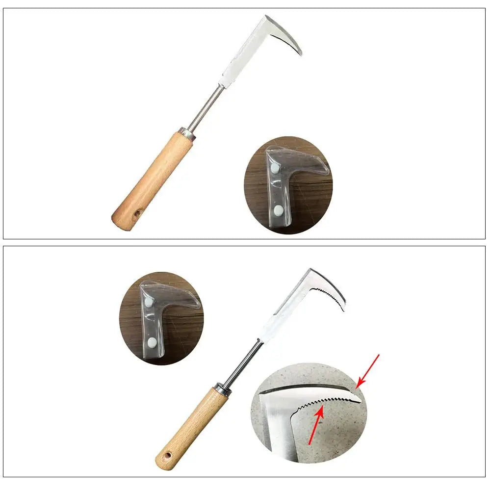 L-Shaped Manual Weeding Tool