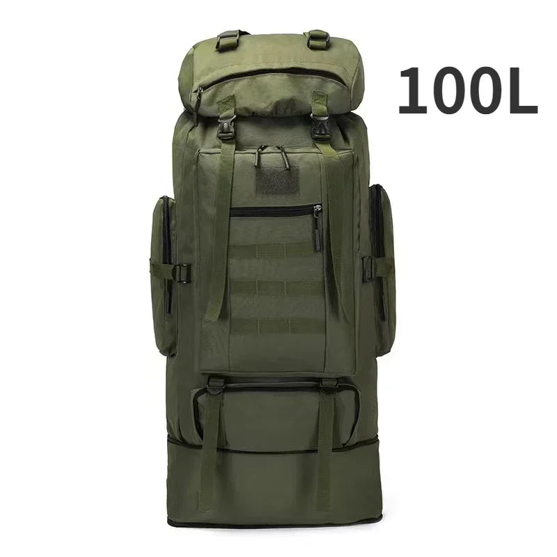 80L/100L Mountaineering Tactical Backpack