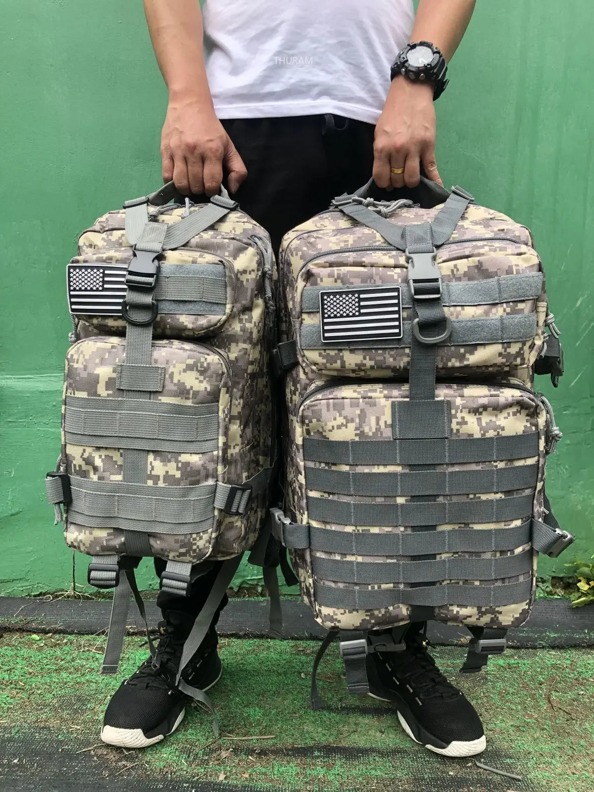 Nylon Waterproof Fishing Hunting Backpack