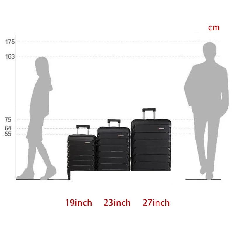 Large Capacity Carry-on Suitcase
