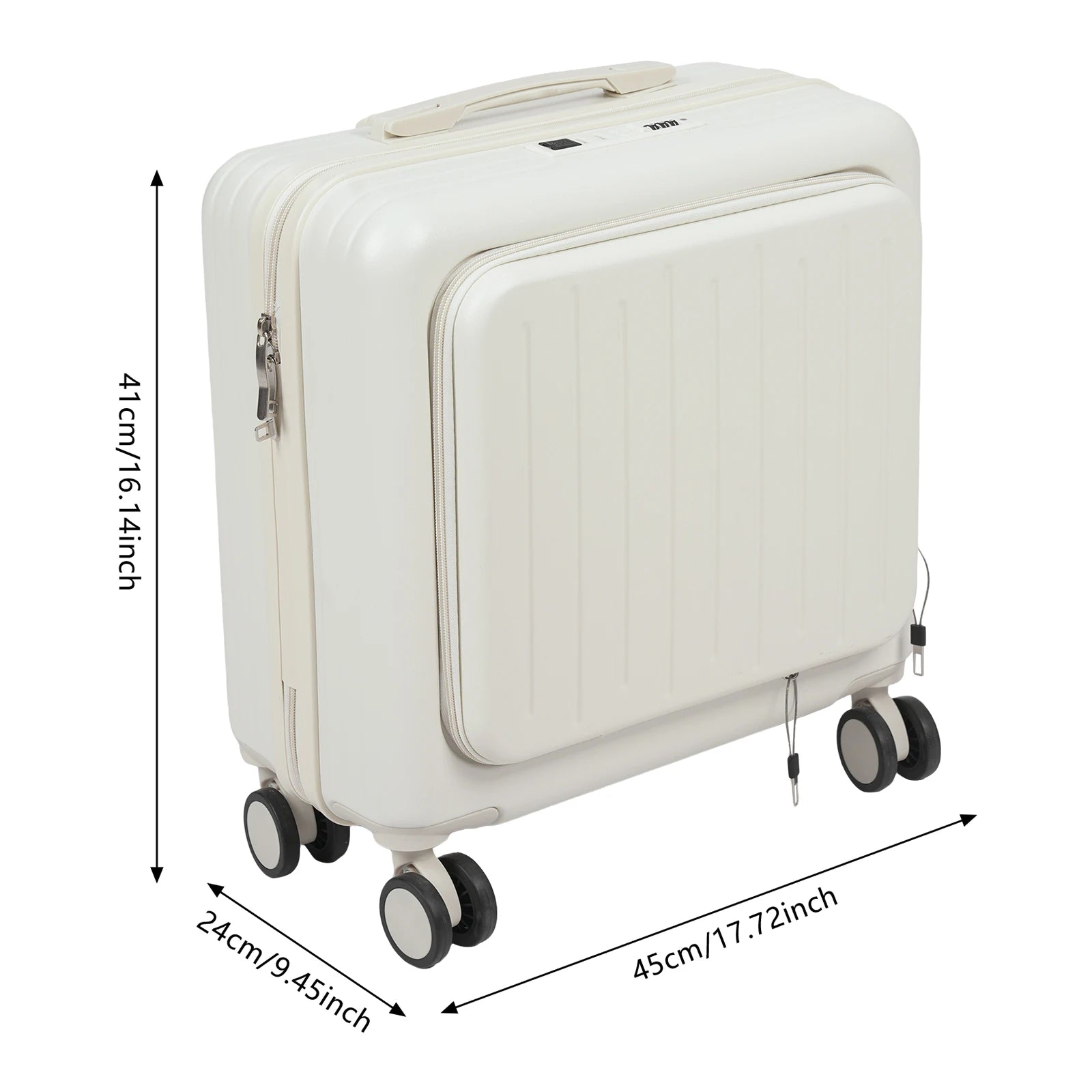 Front Opening Boarding Suitcase