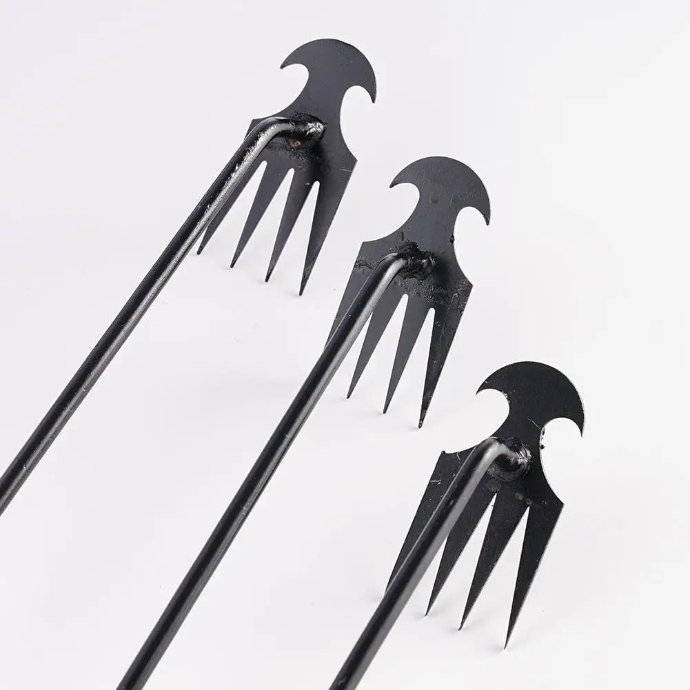 Garden Rake Manual Weed Grass Rooting Puller Shovel