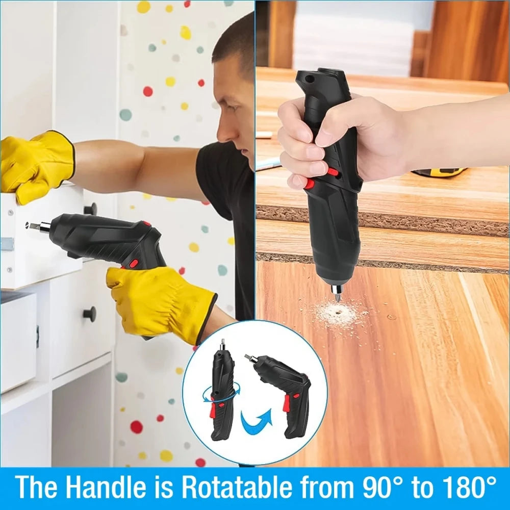 Electric Drill Cordless Power Tools Set