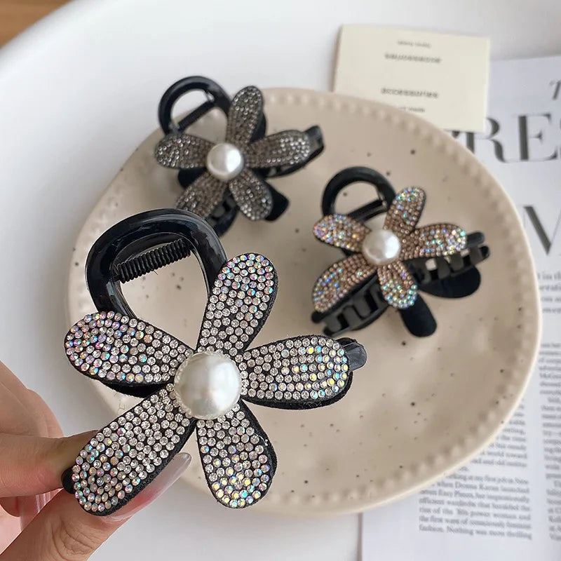 Rhinestone Hair Claw Clip