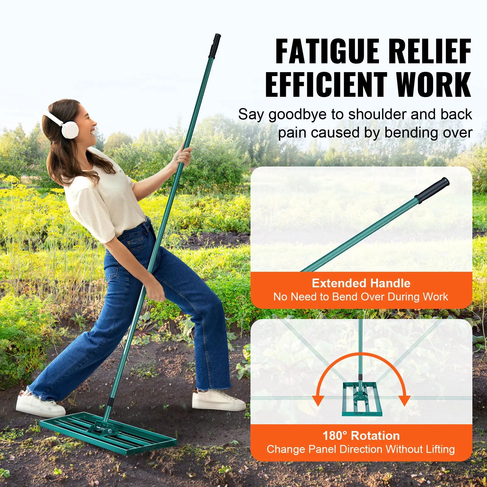 Lawn Leveling Rake