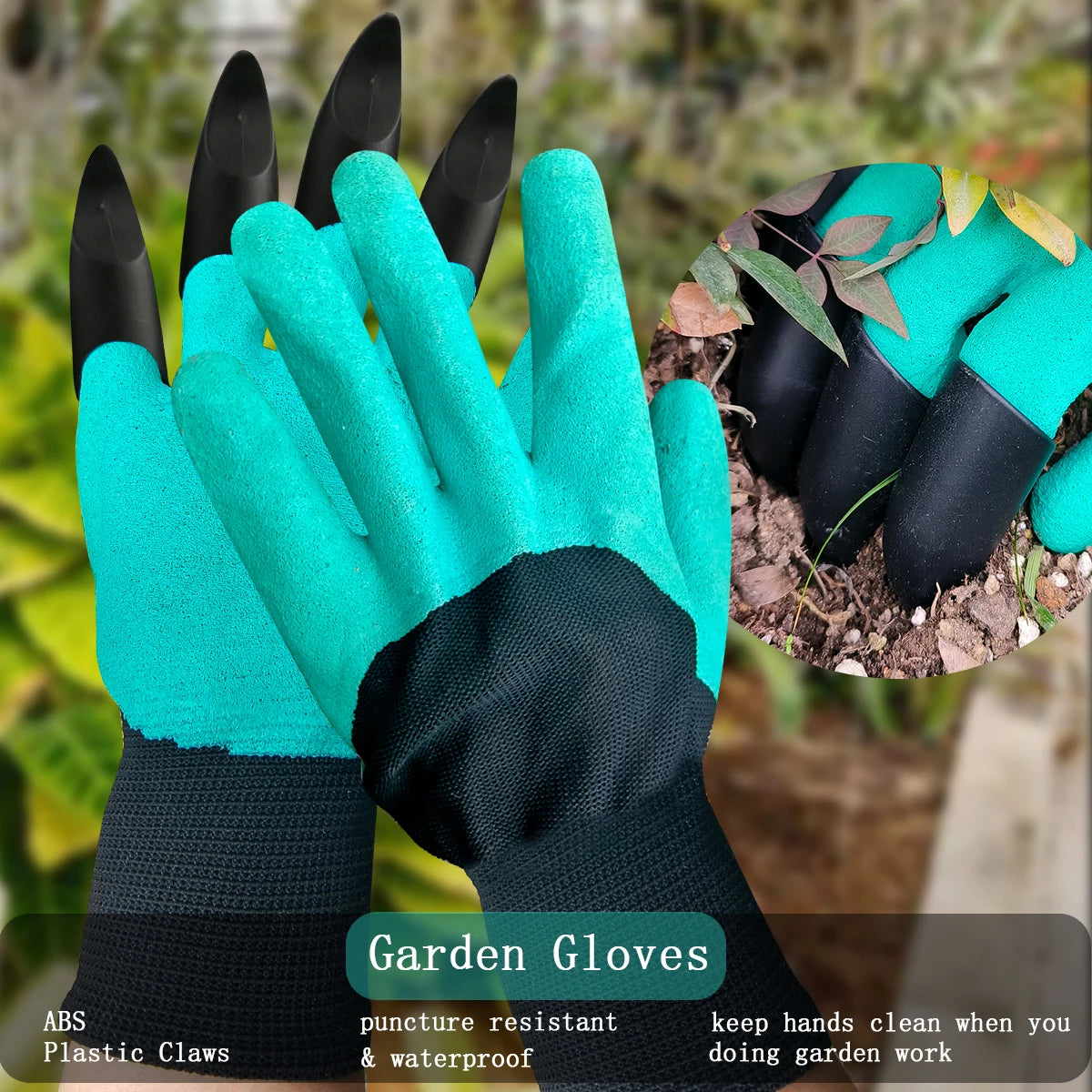 Garden Gloves with Claws