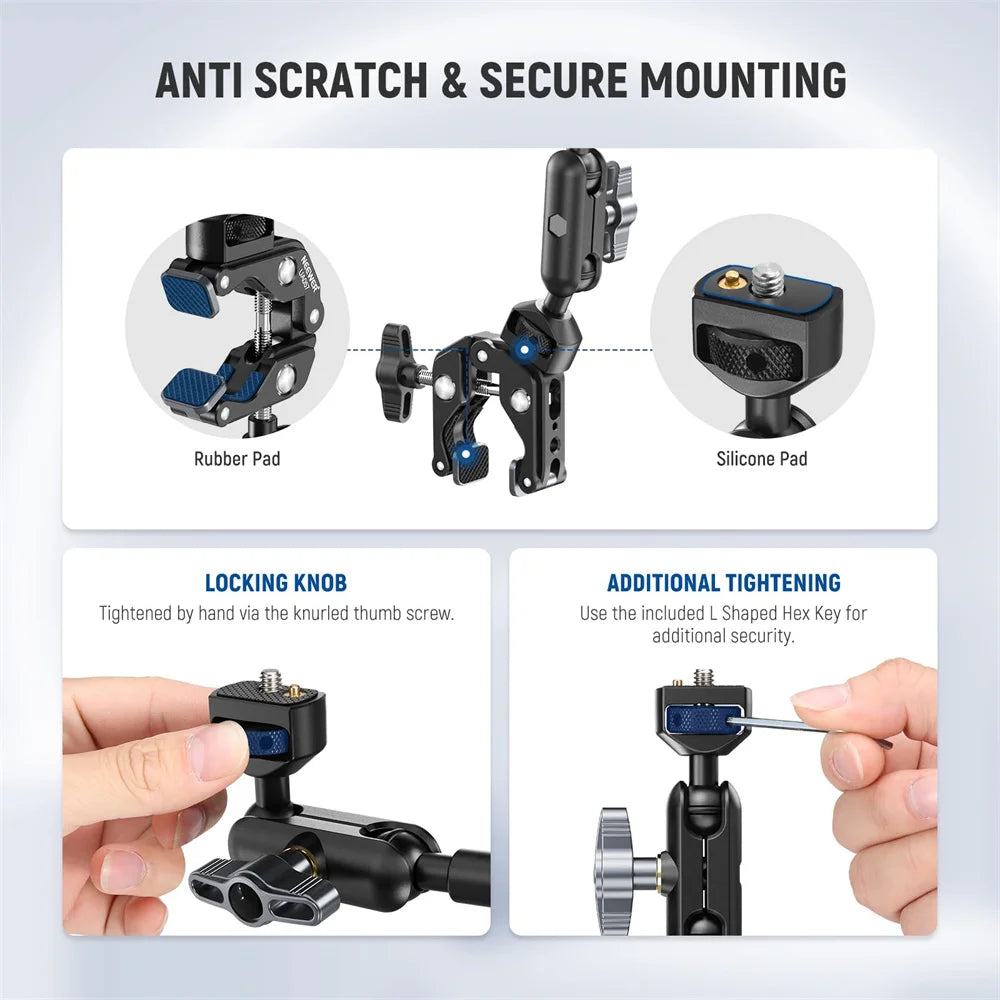 Magic Arm w/ Super Clamp Overhead Camera Mount