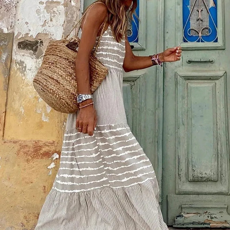 Women's Boho Maxi Dress