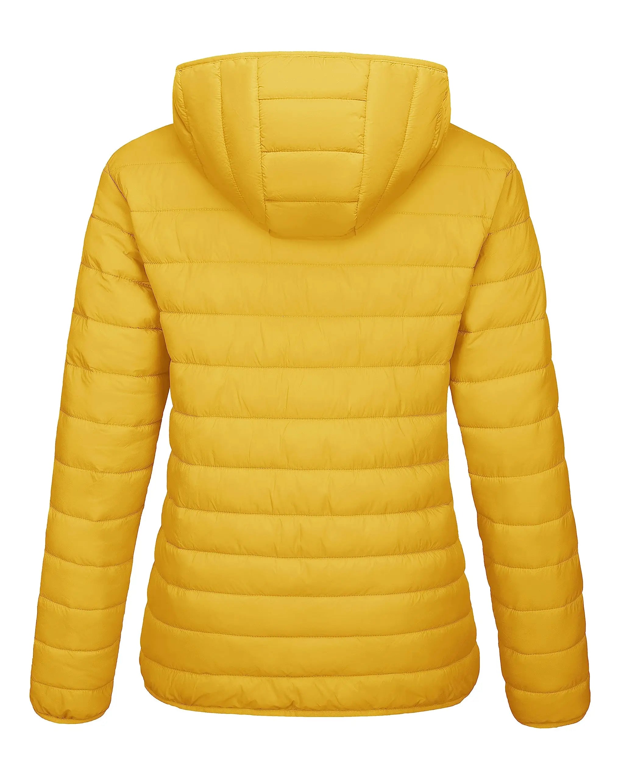 TACVASEN Winter Hooded Puffer Jacket Womens Quilted Warm Coats Casual Windbreaker Waterproof Padded Lightweight Outdoor Outwear