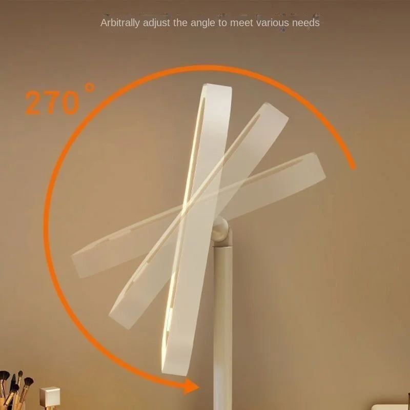 Illuminated makeup mirror