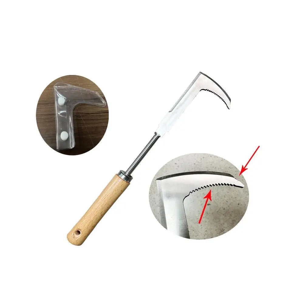 L-Shaped Manual Weeding Tool