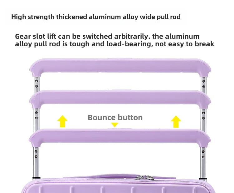 Front opening Rolling Luggage