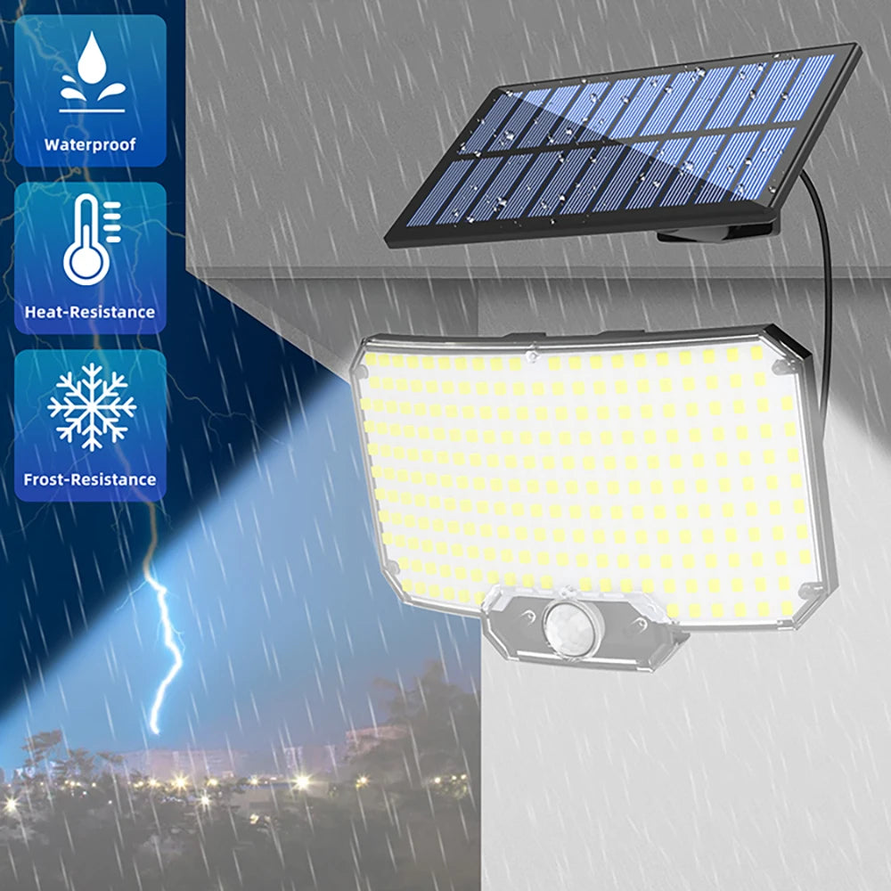 Outdoor Waterproof LED Motion Sensor Solar Lights