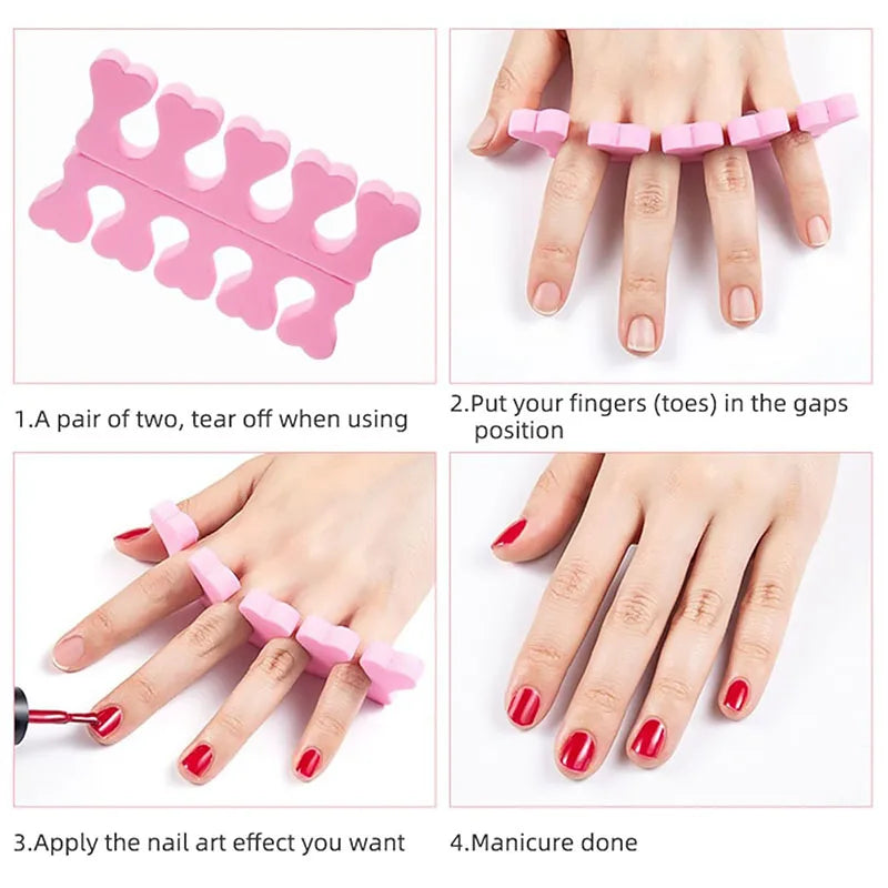 50 Pairs Toe Separators