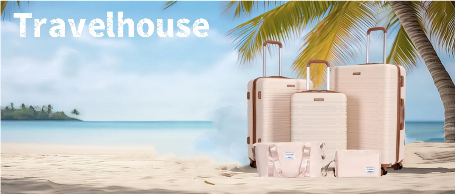 3-Piece Luggage Suitcase