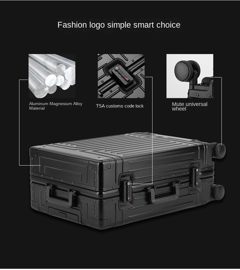 Travel Suitcase Full Aluminum