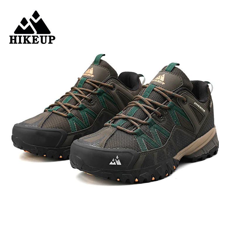 Men's Breathable Cushioning Nonslip Hiking Sneakers