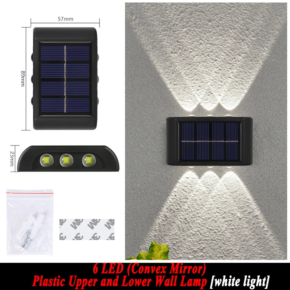 Outdoor Solar Wall Lamp